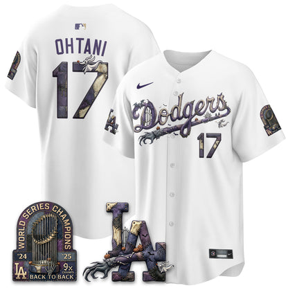 LAD Nightmare Edition Vapor Jersey - Stitched