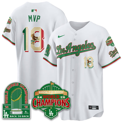 LAD Mexico Vapor Limited Jersey - 9x & B2B Champs - All Stitched