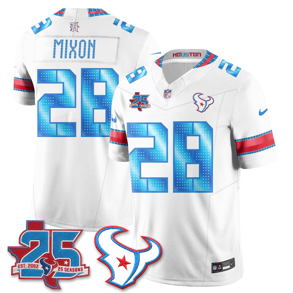 HOU 2026 Rivalries Vapor Jersey - Stitched