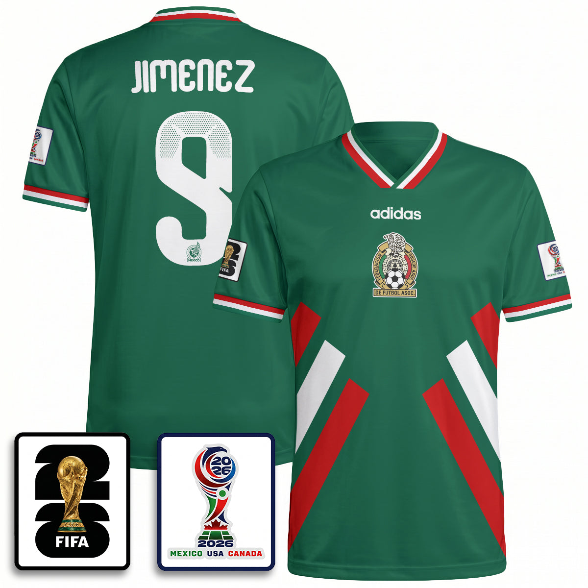 Mexico WC 2026 Fan Gear Version Jersey - Printed