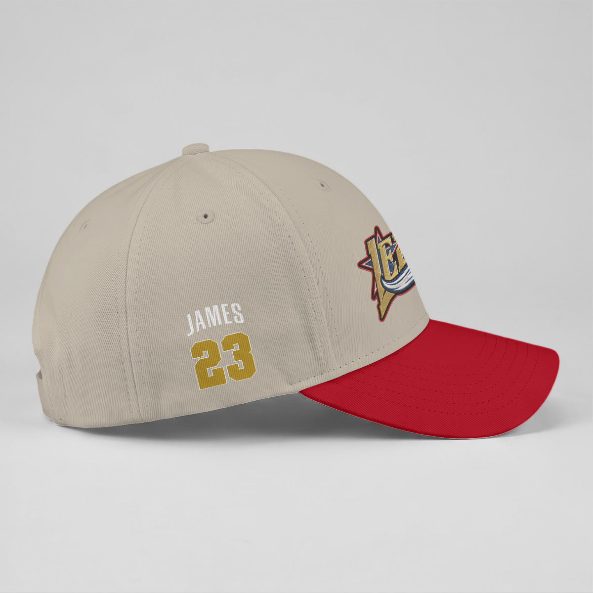 Philadelphia 76ers LeBron James #23 Baseball Cap - Embroidered