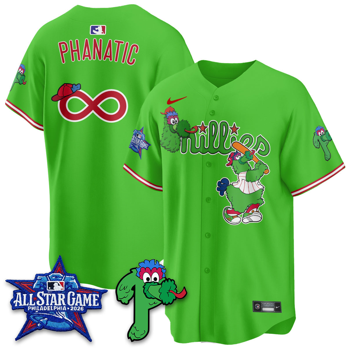 PHI Phanatic Vapor Limited Jersey - Stitched-NQD