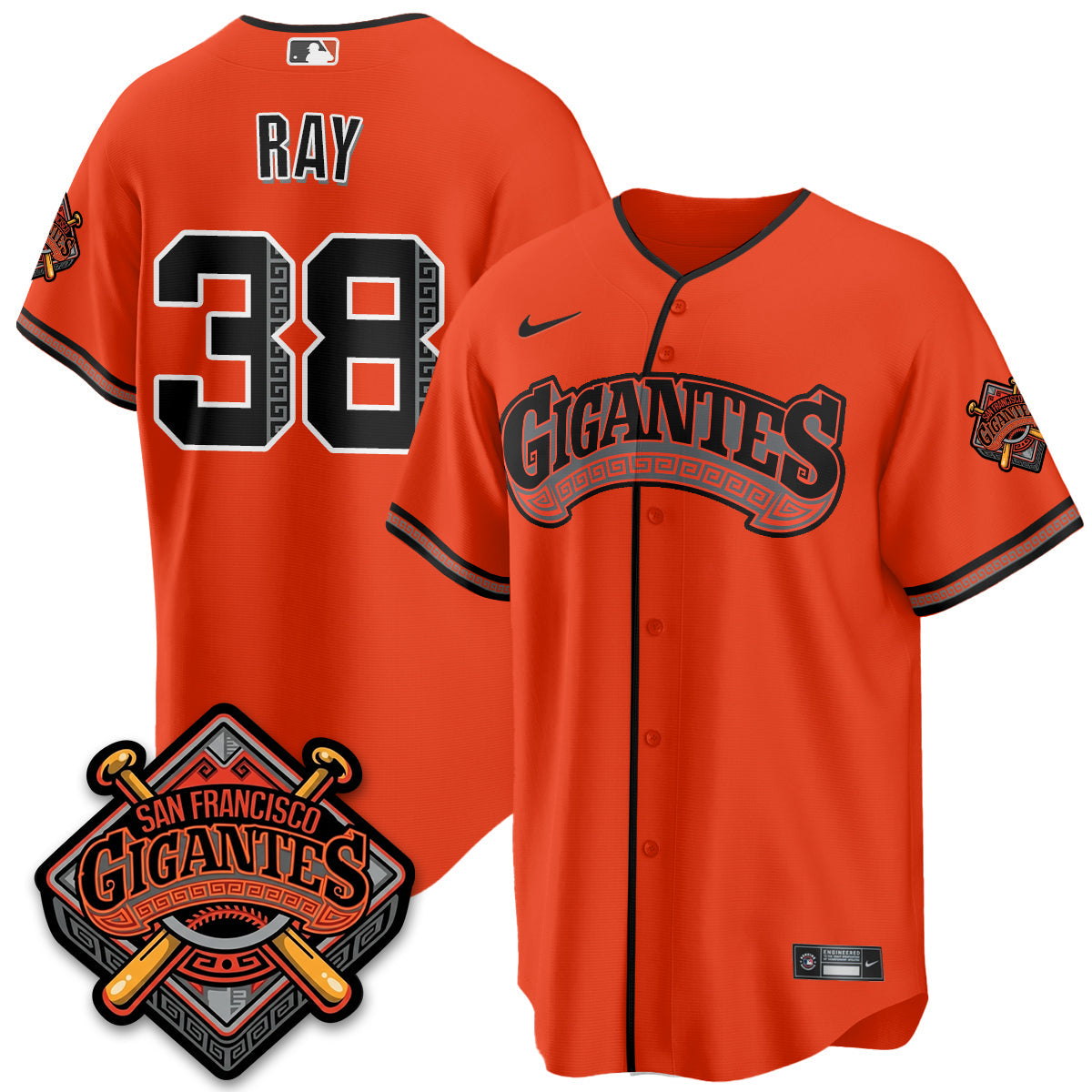 SF GIGANTES Vapor Limited Jersey - All Stitched