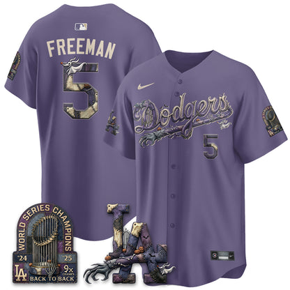 LAD Nightmare Edition Vapor Jersey - Stitched