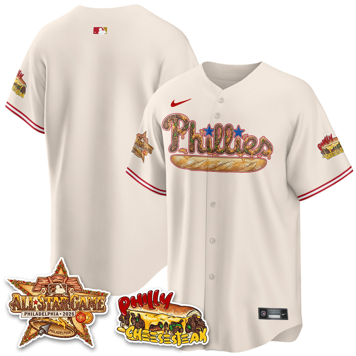 PHI Cheesesteak Edition Vapor Limited Jersey - Stitched