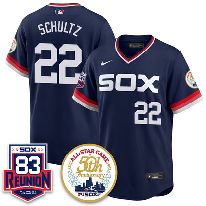 CWS Reunion All West Champions Vapor Jersey - Stitched -NQD