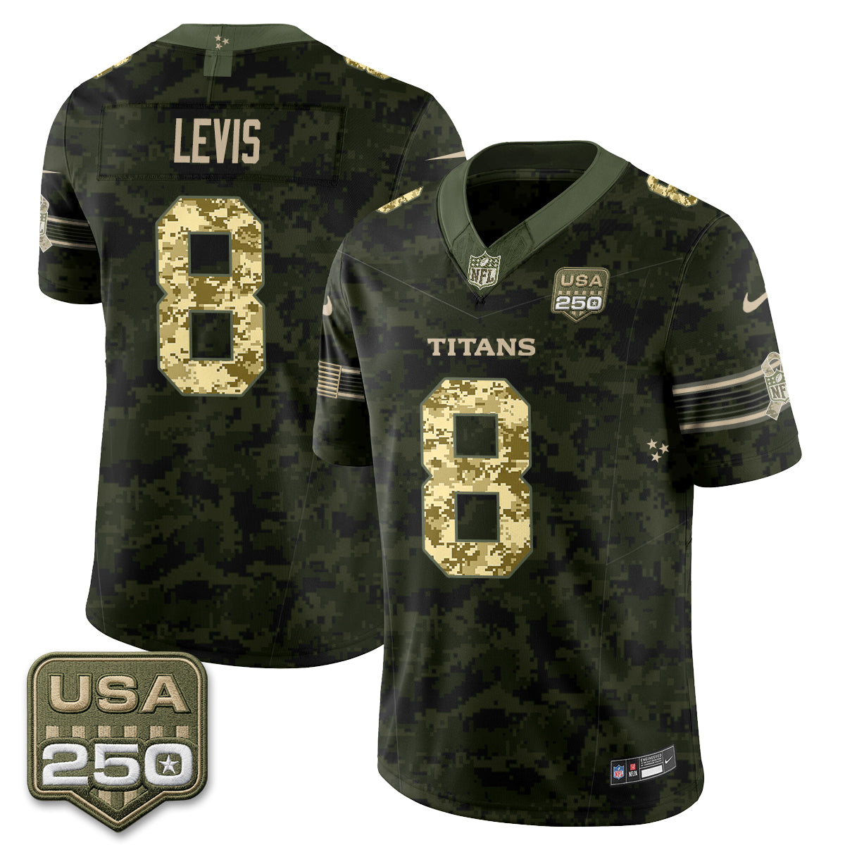 TEN 2026 Salute to Service Edition Vapor Jersey - Stitched