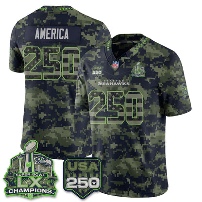 SEA 2026 Salute to Service Edition Vapor Jersey - Stitched