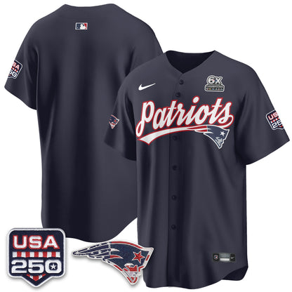 New England Patriots America Edition Vapor Jersey - Stitched