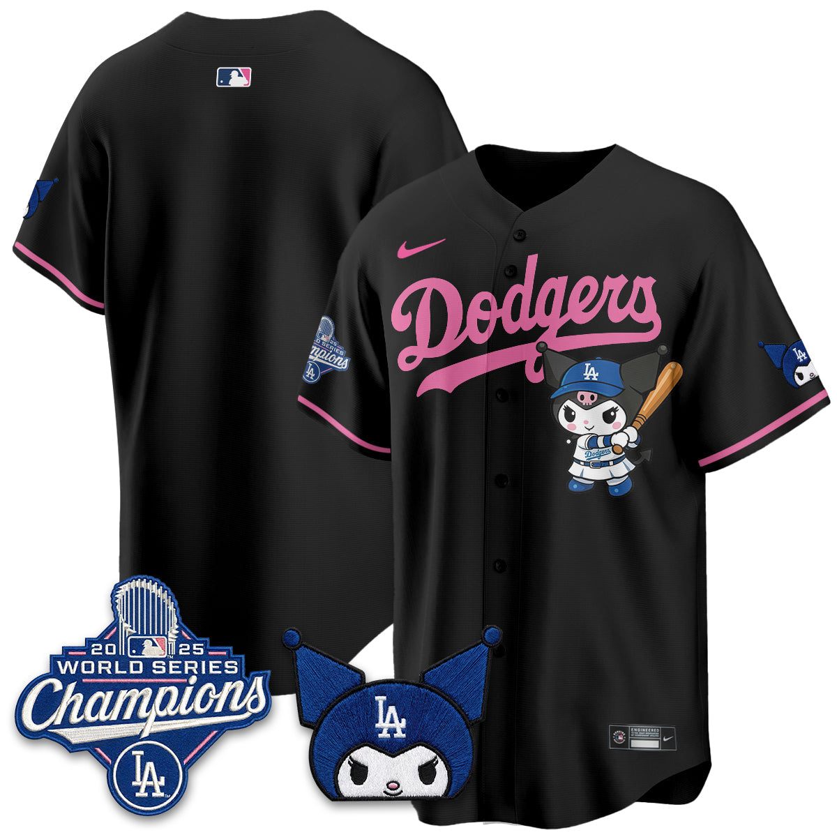 LAD Kuromi Edition Vapor Jersey - Stitched-NQD