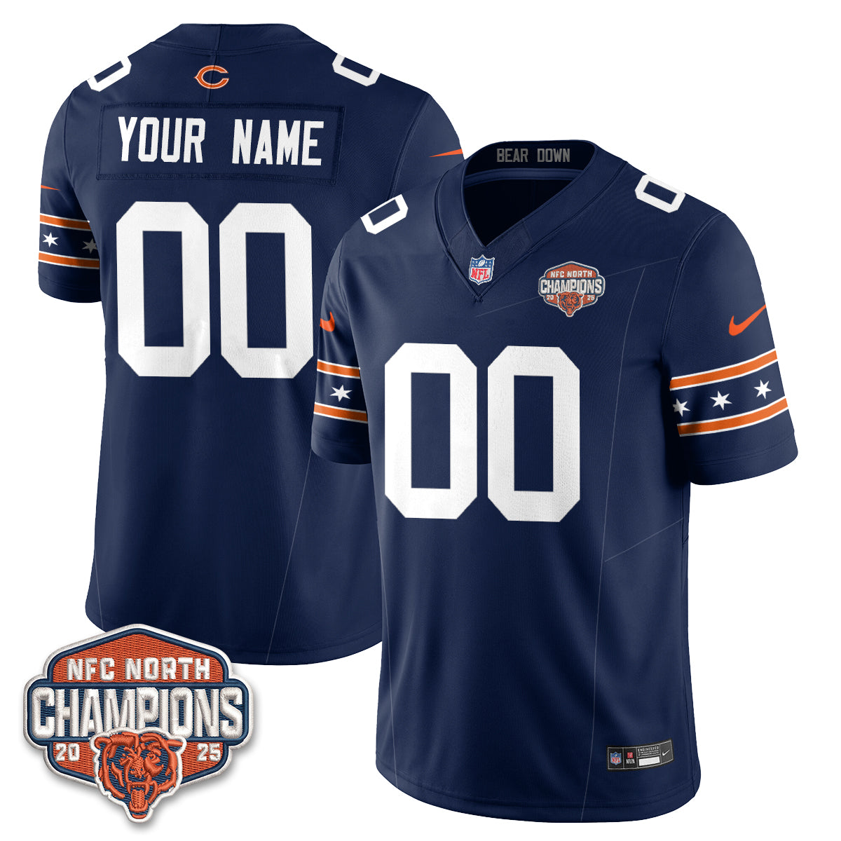 CHI Fangear Edition Vapor Custom Jersey - Stitched