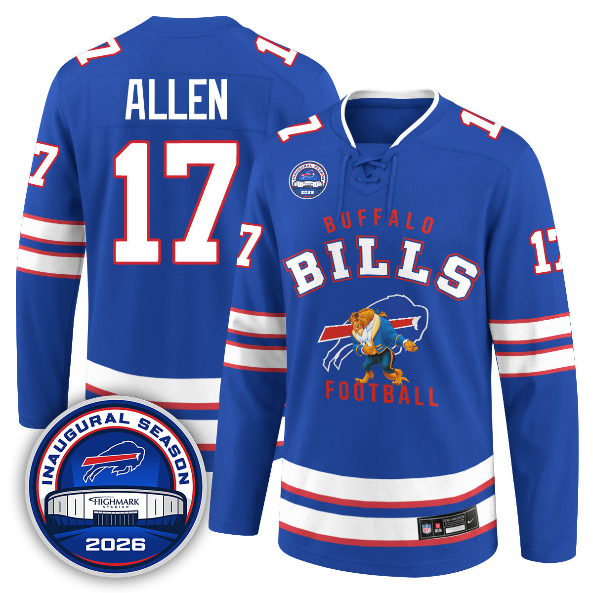 BUF x The Beast Edition Hockey Jersey - Printed