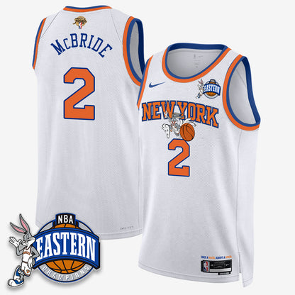 NYK 2026 NBA Finals x Bunny Vapor Jersey - Stitched