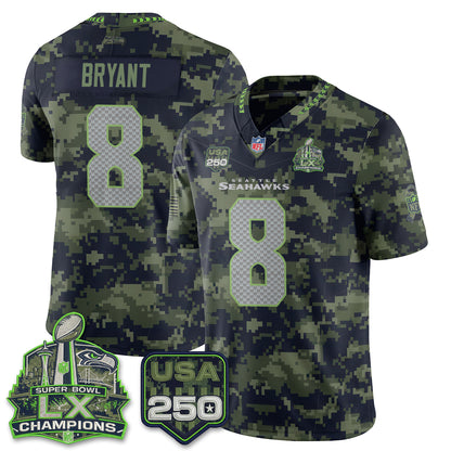 SEA 2026 Salute to Service Edition Vapor Jersey - Stitched