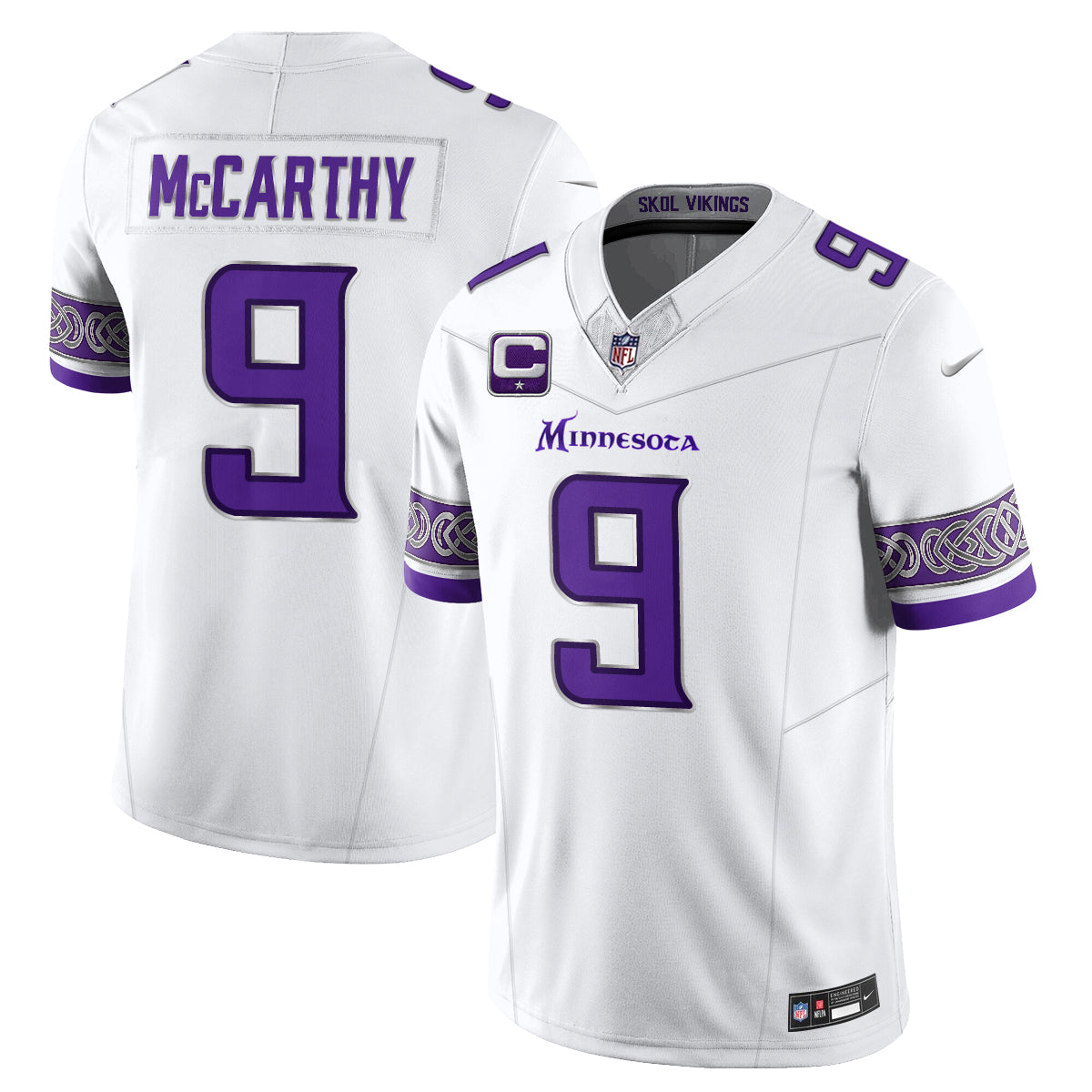 Minnesota Vikings Fangear Edition Vapor Jersey - Stitched-NHM