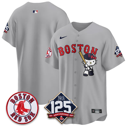 Boston Red Sox x Meow KT Vapor Limited Jersey - Stitched