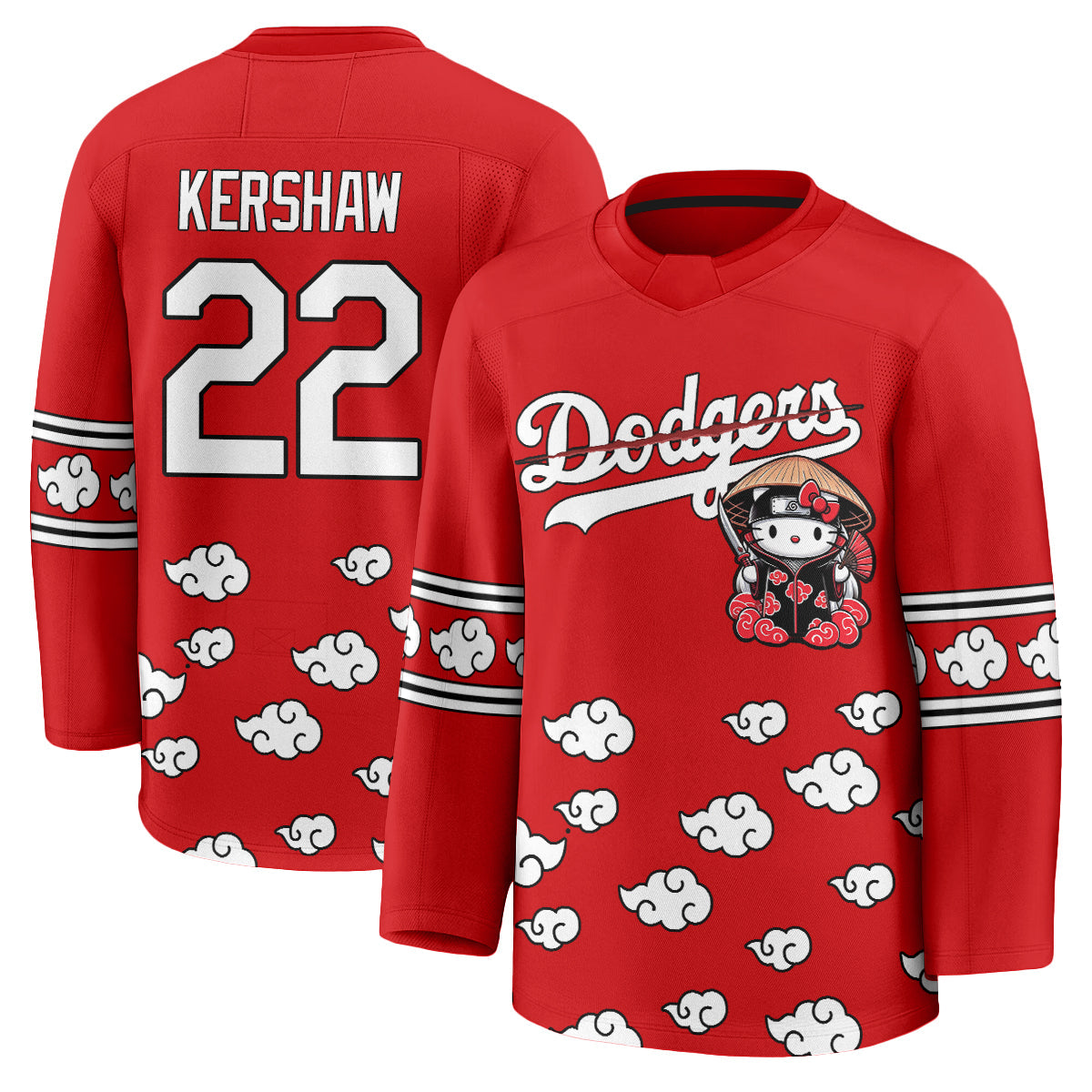 LAD Akatsuki Edition Vapor Hockey Jersey - Stitched