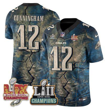 Philadelphia Eagles Fangear Edition Vapor Jersey - Stitched-NHM