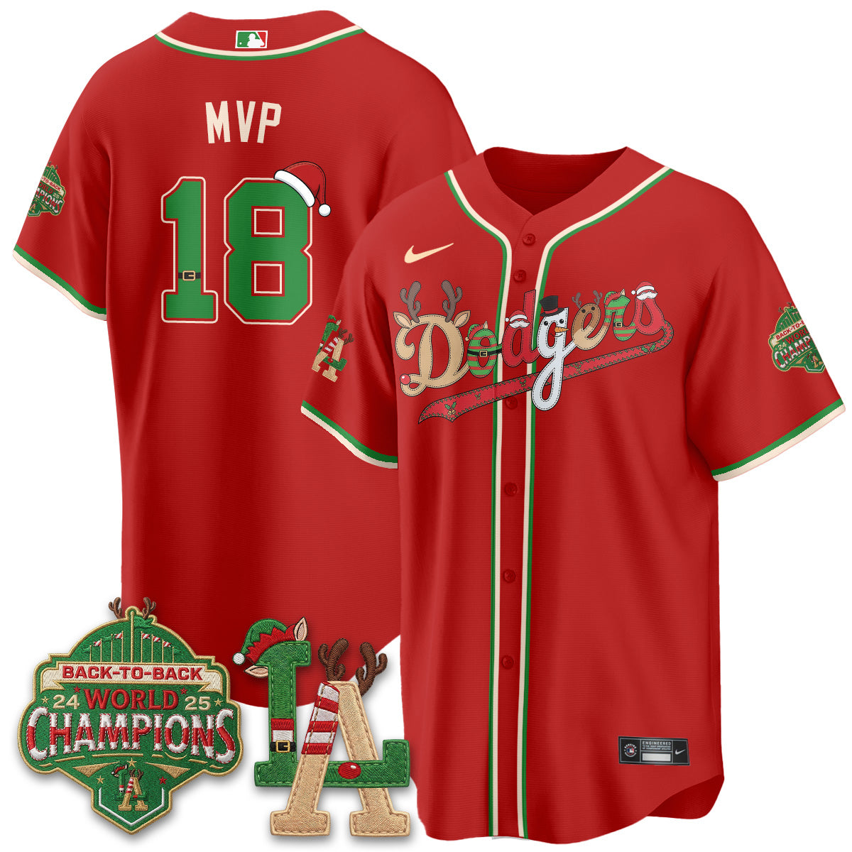 LAD 2026 Christmas Edition Vapor Jersey- Stitched
