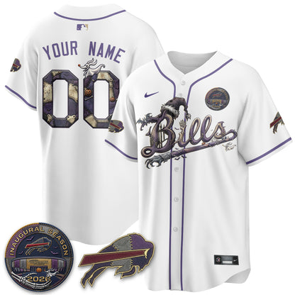 BUF 2026 Nightmare Edition Vapor Custom Baseball Jersey - Stitched