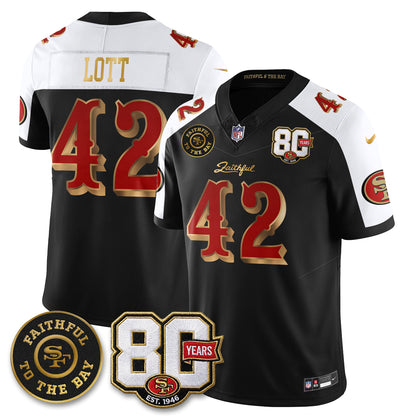 SF “Rivalries” Vapor Limited Jersey - Faithful To The Bay Patch - All Stitched