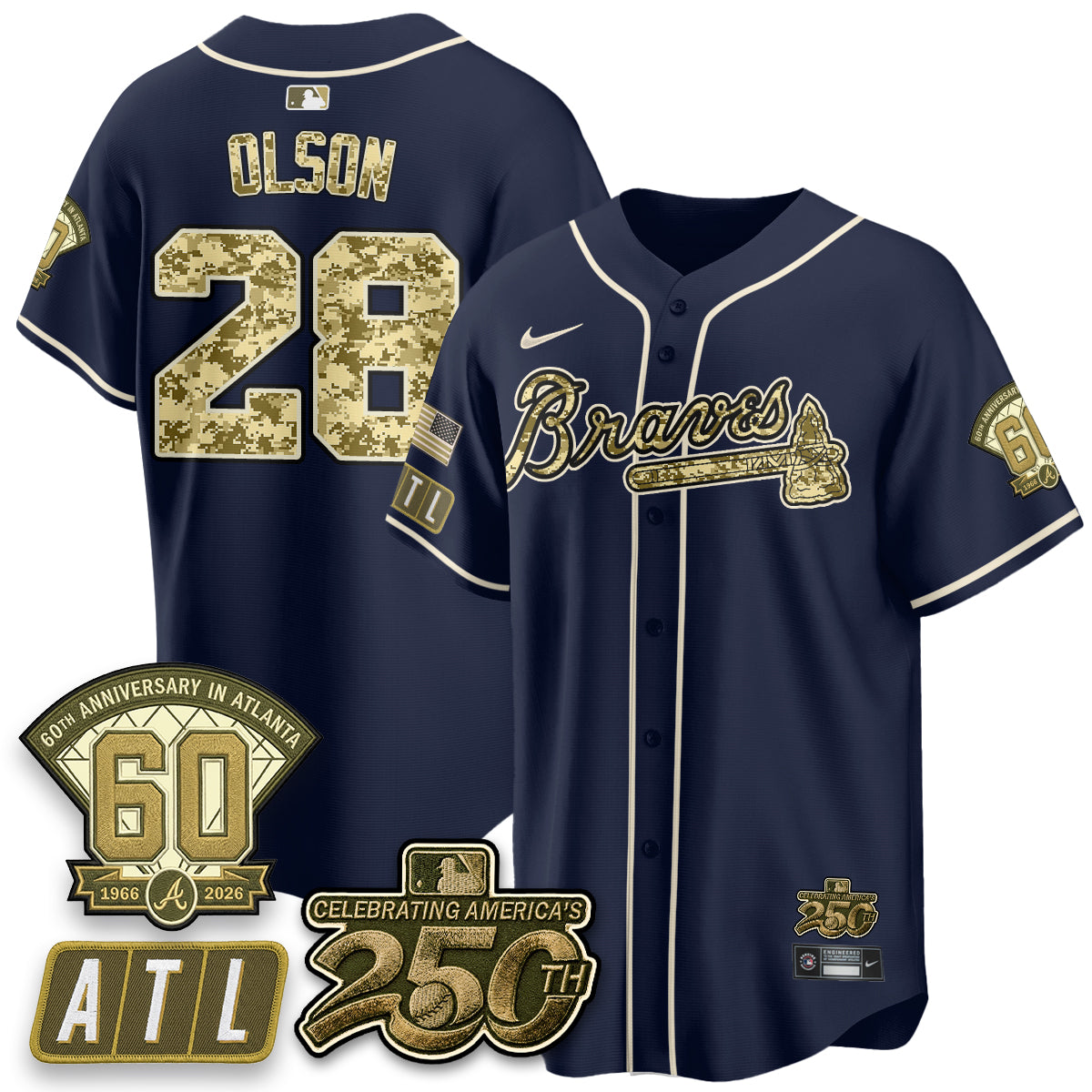 ATL Salute to Service 2026 Vapor Limited Jersey - All Stitched