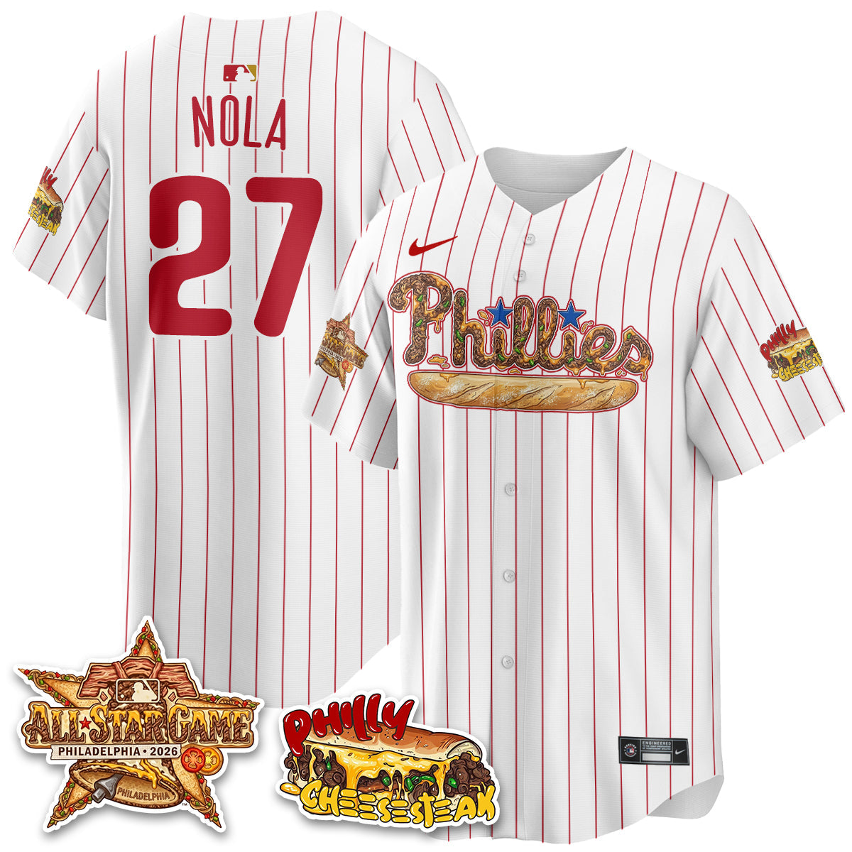 PHI Cheesesteak Edition Vapor Limited Jersey - Stitched