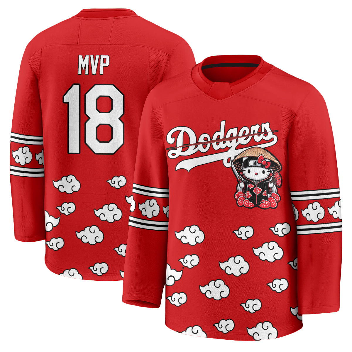 LAD Akatsuki Edition Vapor Hockey Jersey - Stitched