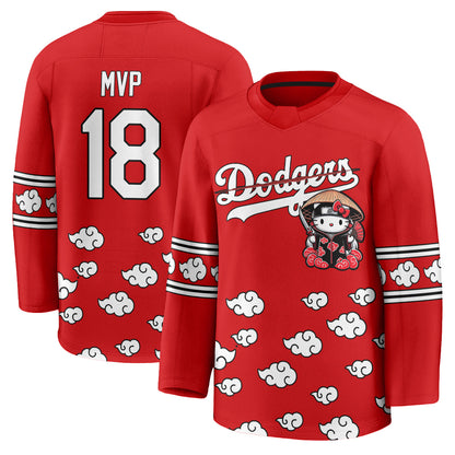 LAD Akatsuki Edition Vapor Hockey Jersey - Stitched