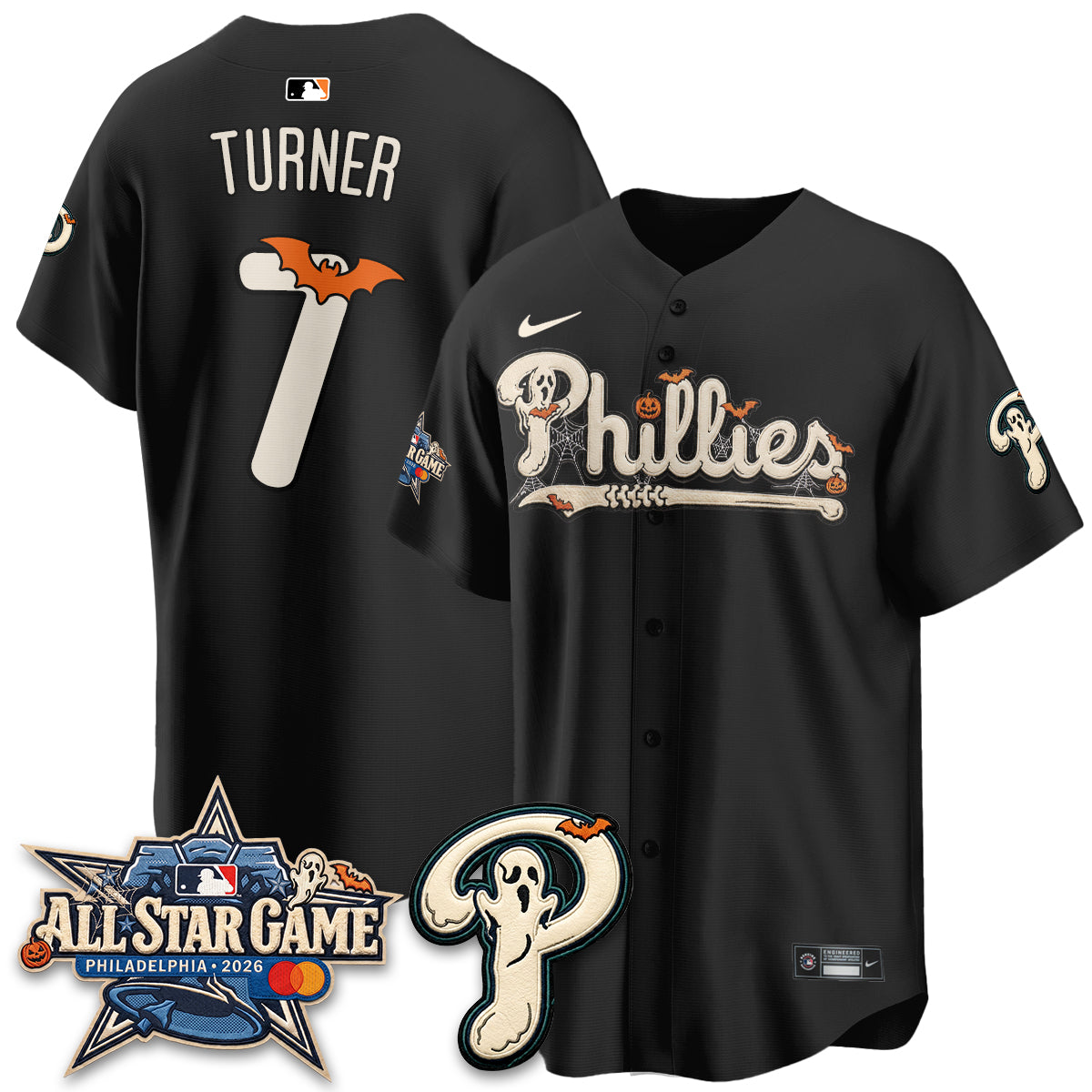 PHI Halloween 2026 Vapor Limited Jersey - Stitched (1)