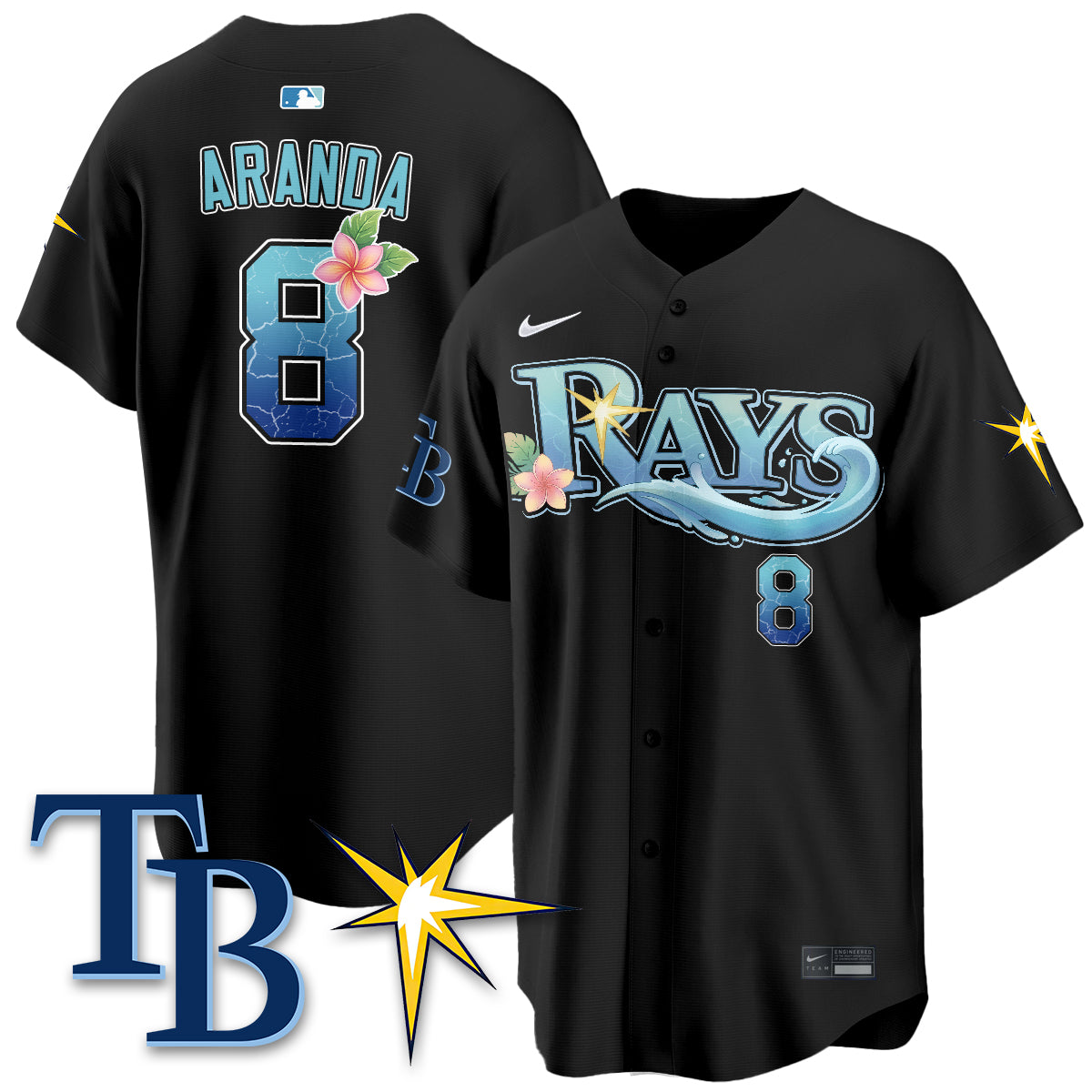 Tampa Bay Rays Aloha Spirit Vapor Limited Jersey - Stitched