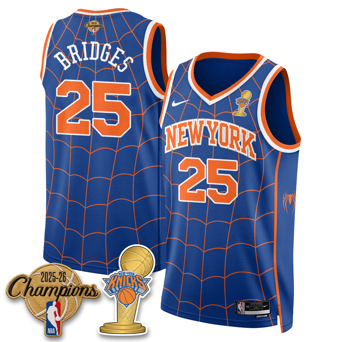 NYK 2026 Champions Brand New Day Vapor Jersey - Stitched