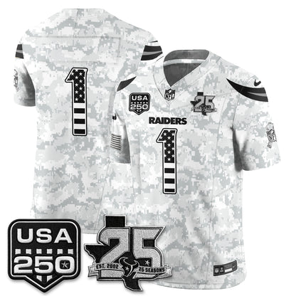 HOU 2026 Salute to Service Edition Vapor Jersey - Stitched