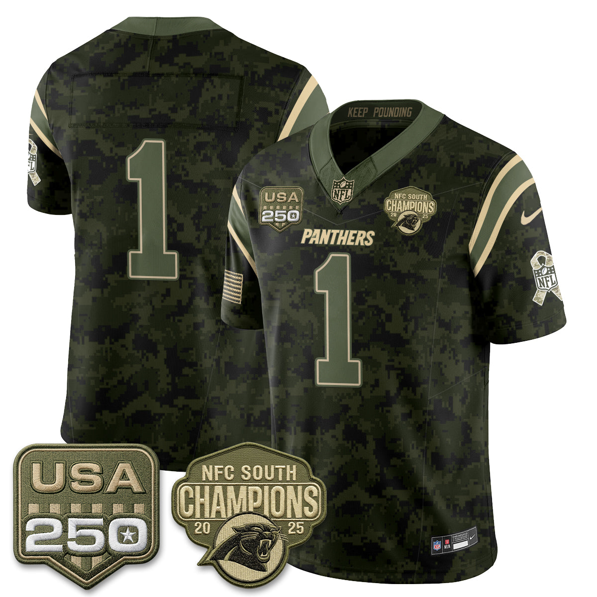 CAR 2026 Salute To Service Edition Vapor Jersey - Stitched