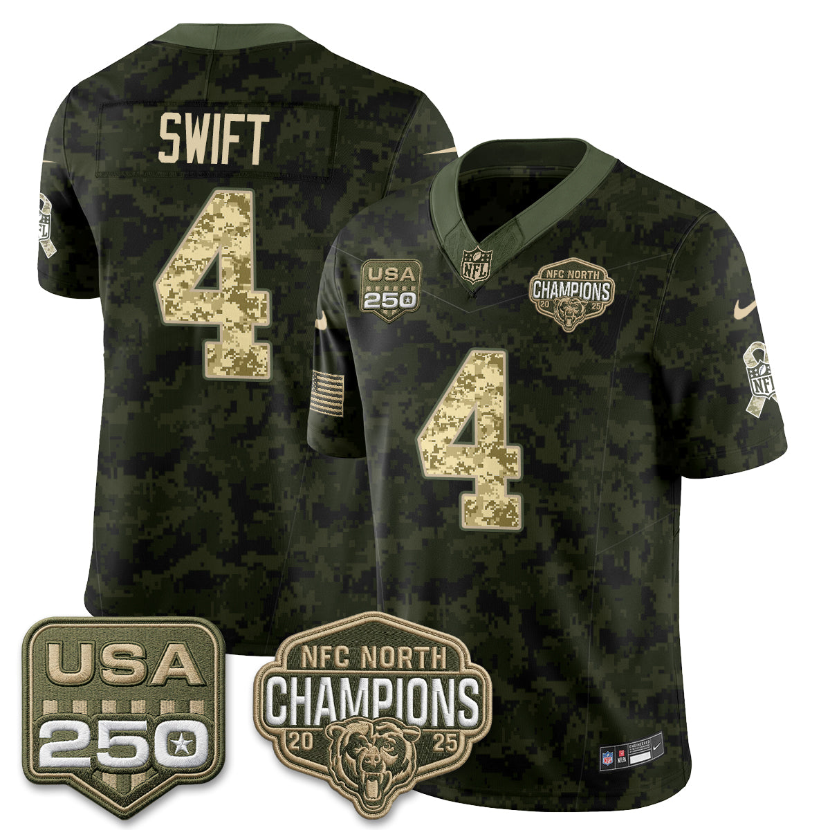 CHI 2026 Salute to Service Edition Vapor Jersey V2 - Stitched