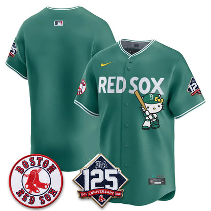 Boston Red Sox x Meow KT Vapor Limited Jersey - Stitched