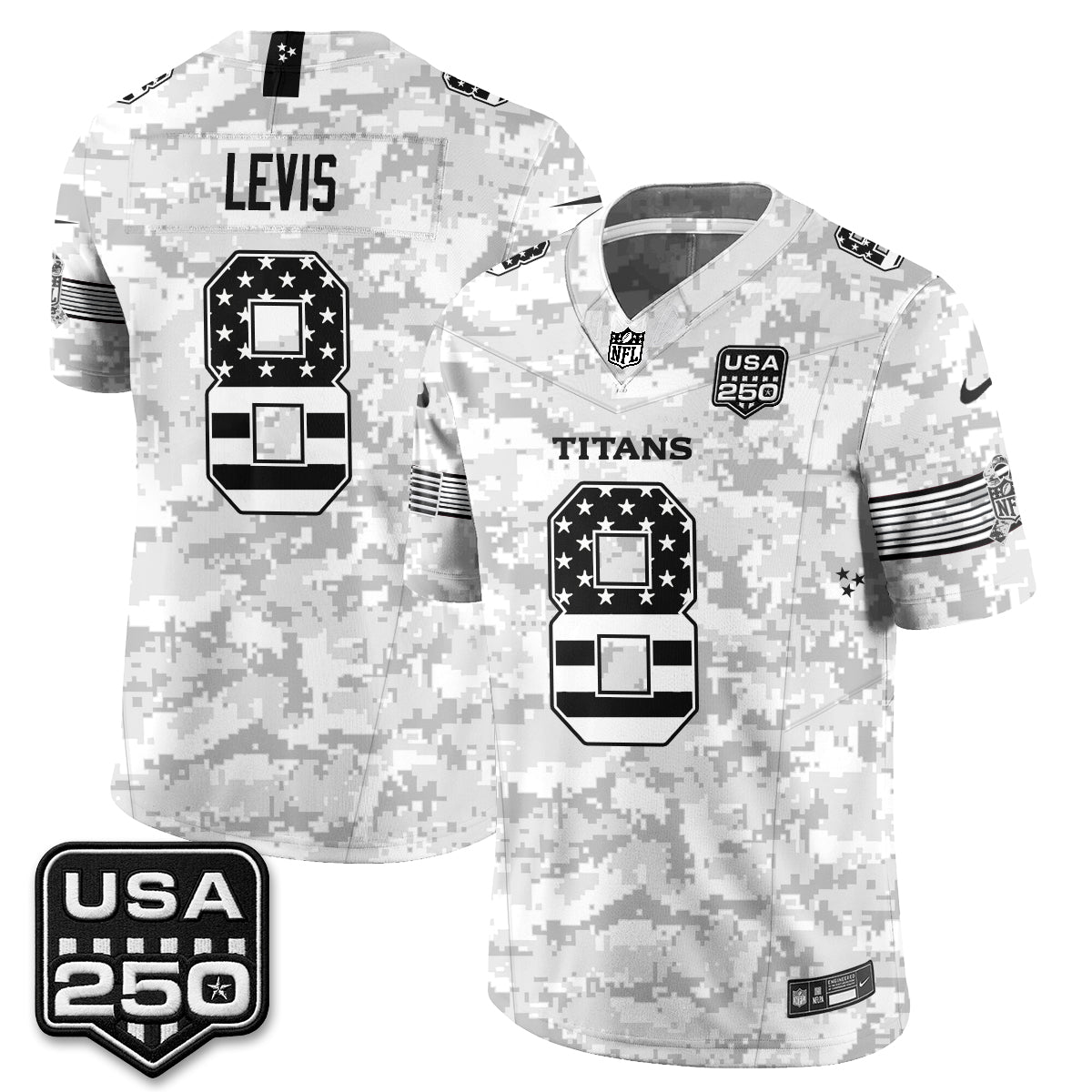 TEN 2026 Salute to Service Edition Vapor Jersey - Stitched