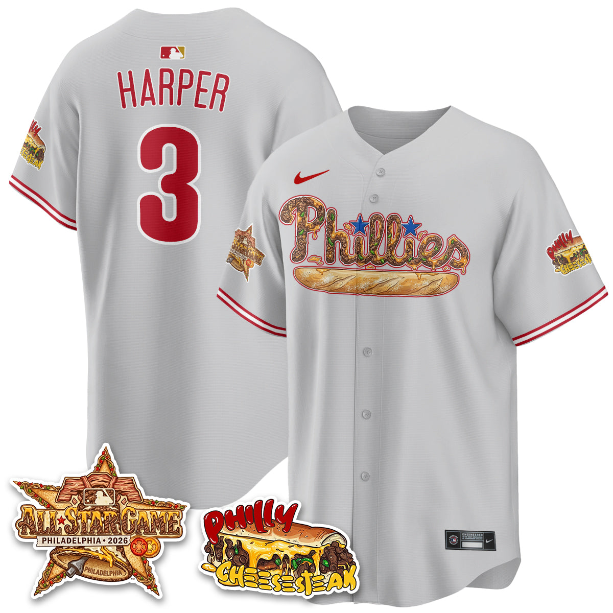 PHI Cheesesteak Edition Vapor Limited Jersey - Stitched