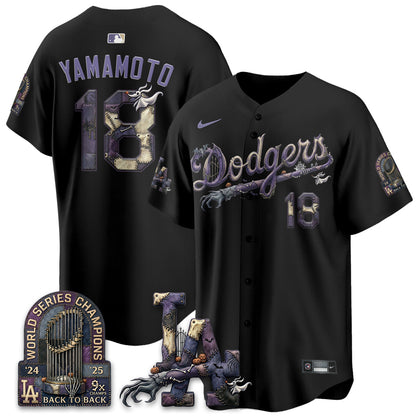 LAD Nightmare Edition Vapor Jersey - Stitched
