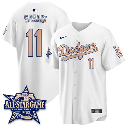Los Angeles Dodgers All Star Game 2026 Vapor Jersey - Stitched