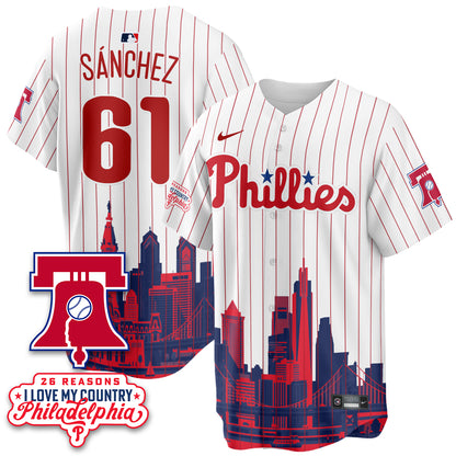 PHI "26 Reasons I Love My Country" Edition Vapor Jersey - Stitched