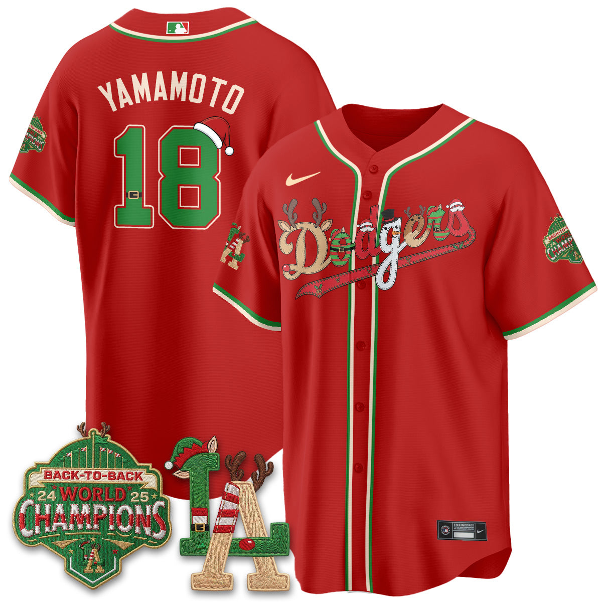 LAD 2026 Christmas Edition Vapor Jersey- Stitched