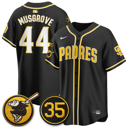 SD 2026 Black Out Style Limited Vapor Jersey - All Stitched