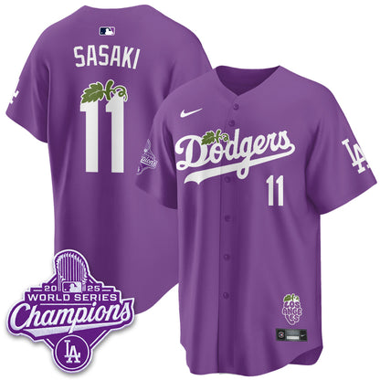 LAD Grape Edition Vapor Jersey - Stitched