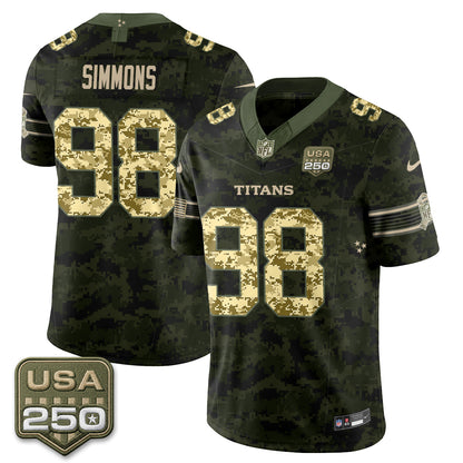 TEN 2026 Salute to Service Edition Vapor Jersey - Stitched