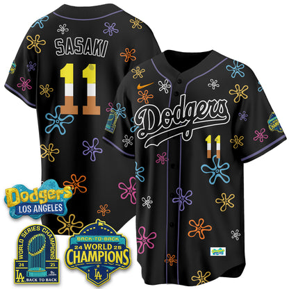 Los Angeles Dodgers x SBSP Vapor Jersey - Stitched