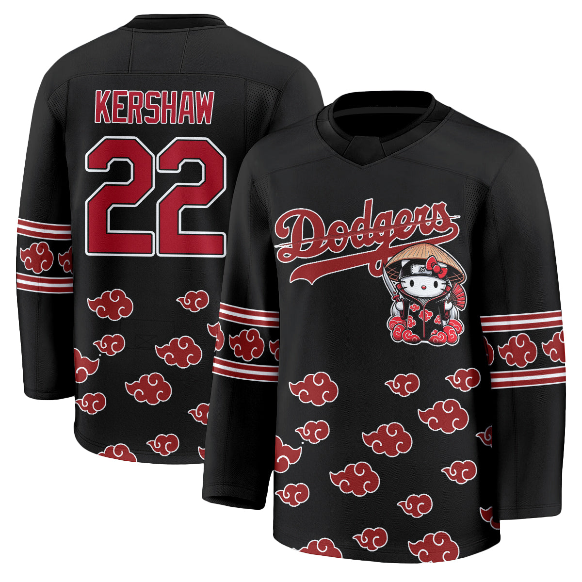 LAD Akatsuki Edition Vapor Hockey Jersey - Stitched