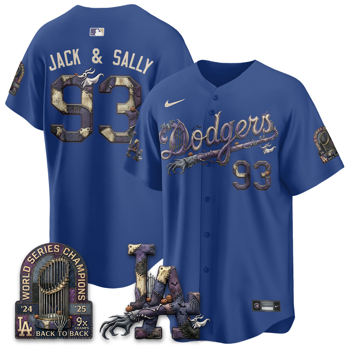 LAD Nightmare Edition Vapor Jersey - Stitched