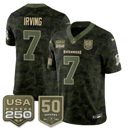 TB 2026 Salute to Service Edition Vapor Jersey - Stitched