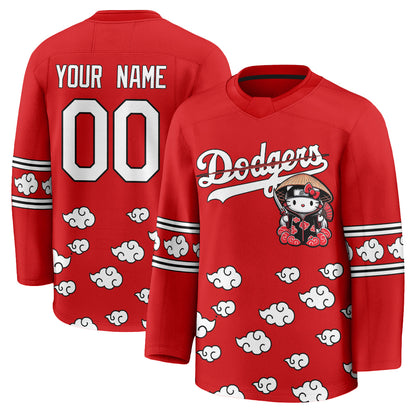 LAD Akatsuki Edition Vapor Custom Hockey Jersey - Stitched